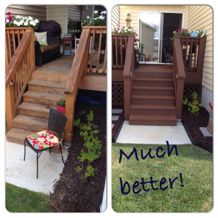 Painting An Old Deck
 Restore Deck Paint Stain review A can is $20 at Lowes