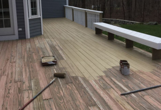 Painting An Old Deck
 Is It Better to Paint or Stain My Deck