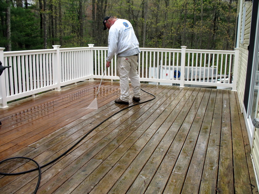 Painting An Old Deck
 Deck Staining in Massachusetts Think Painting