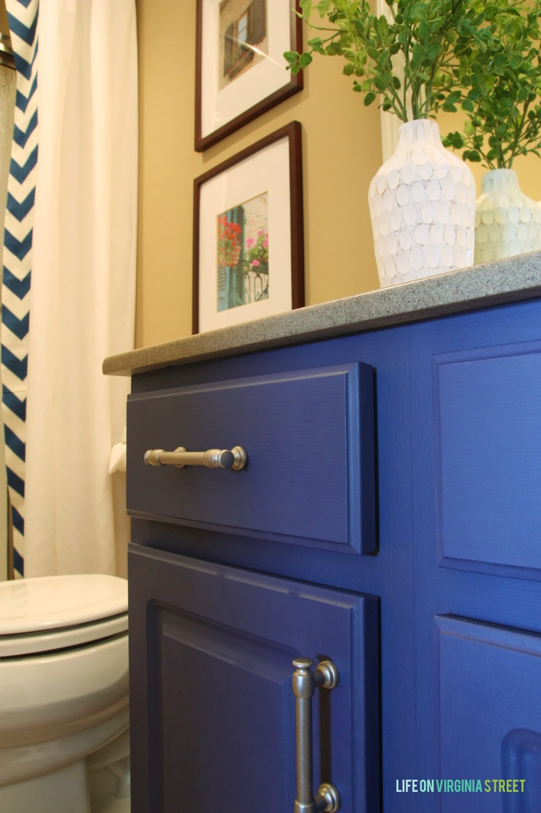 Painting Bathroom Cabinets
 Bathroom Vanity Makeover Using Country Chic Paint Life