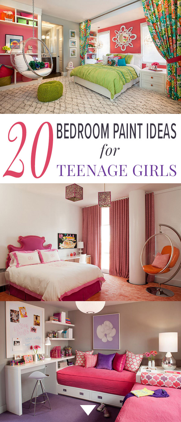Painting Ideas For Girl Bedroom
 20 Bedroom Paint Ideas For Teenage Girls