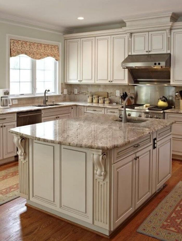 Painting Kitchen Cabinets Antique White
 25 Antique White Kitchen Cabinets Ideas That Blow Your