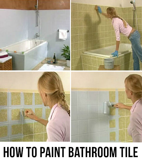Painting Old Bathroom Tiles
 How To Paint Bathroom Tiles