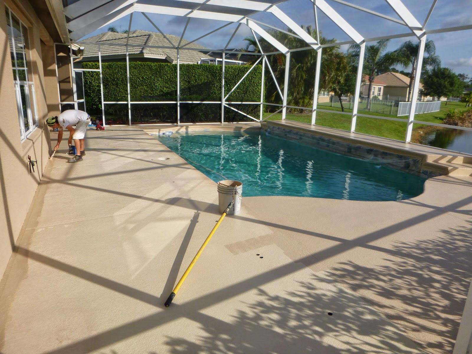 Painting Pool Deck
 Painting Artists Corp Painting pany Port St Lucie FL