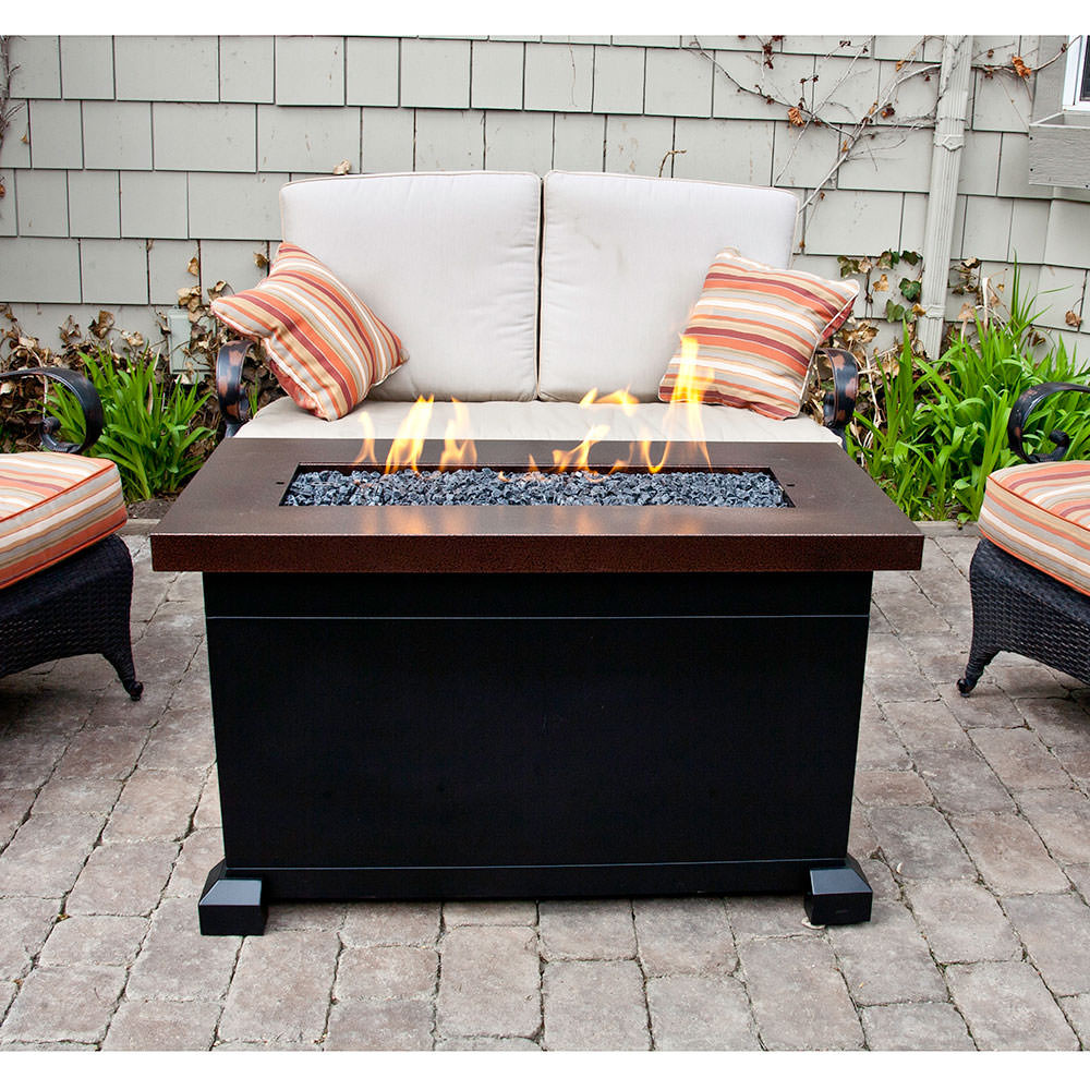 Patio Fire Pit Propane
 Monterey Propane Fire Pit Patio Table Camp Chef FP40