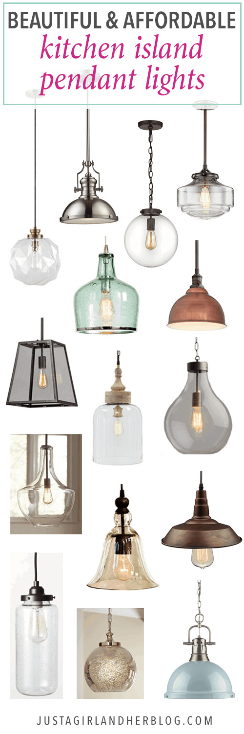 Pendant Light Fixtures For Kitchen
 Beautiful and Affordable Kitchen Island Pendant Lights