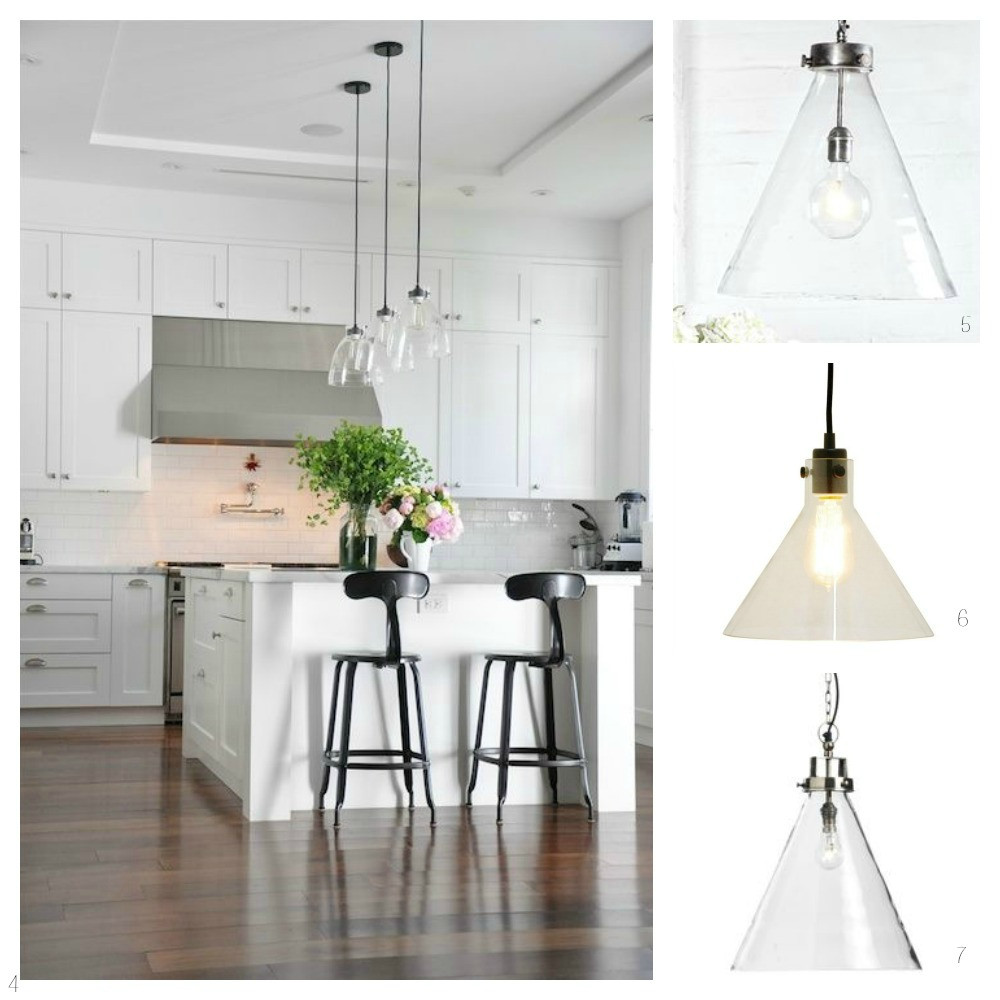 Pendant Light Fixtures For Kitchen
 Glass Pendant Lights for the Kitchen DIY Decorator