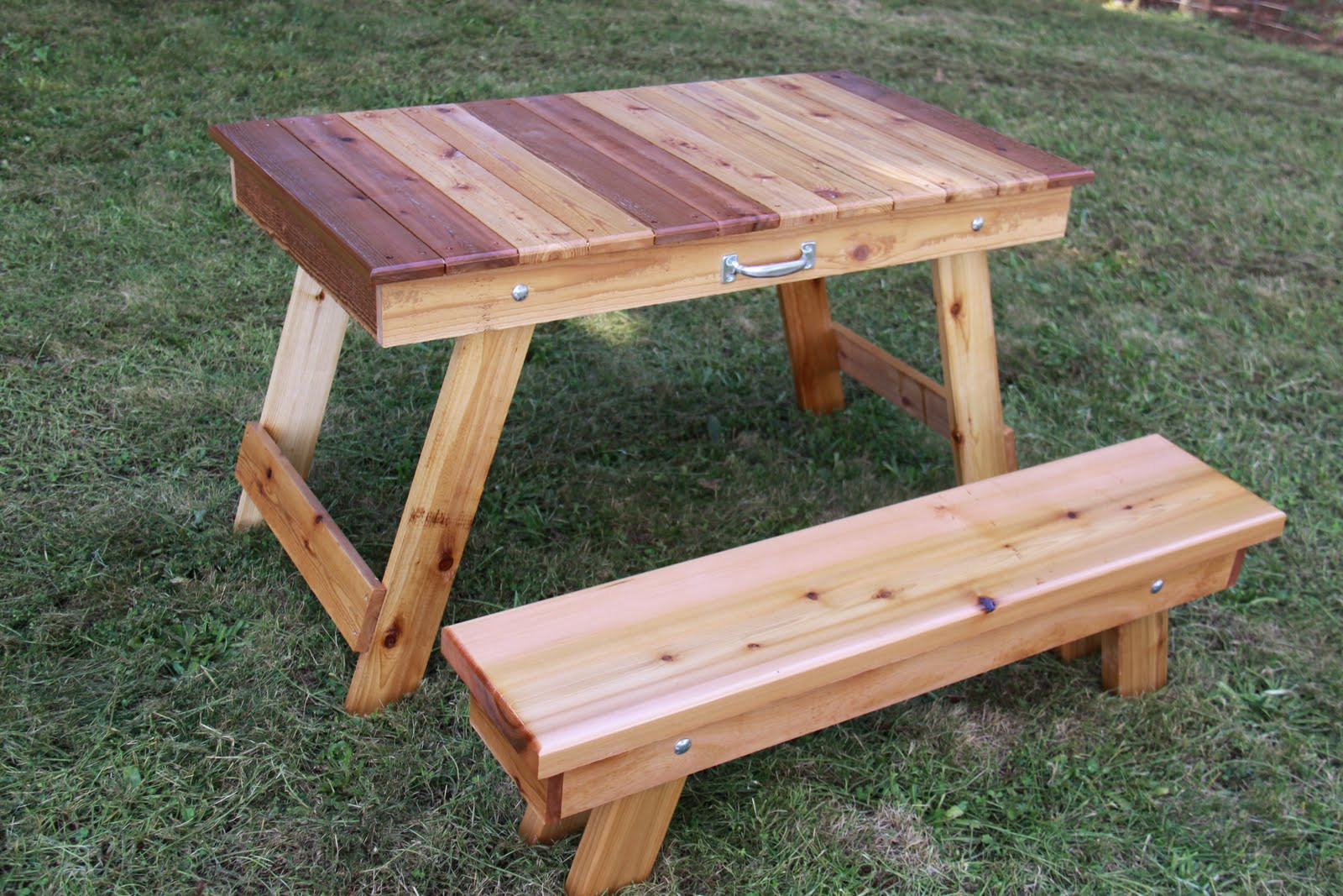 Picnic Table For Kids
 Andrew Stahr Specialty Woodworking Kids Portable Picnic Table