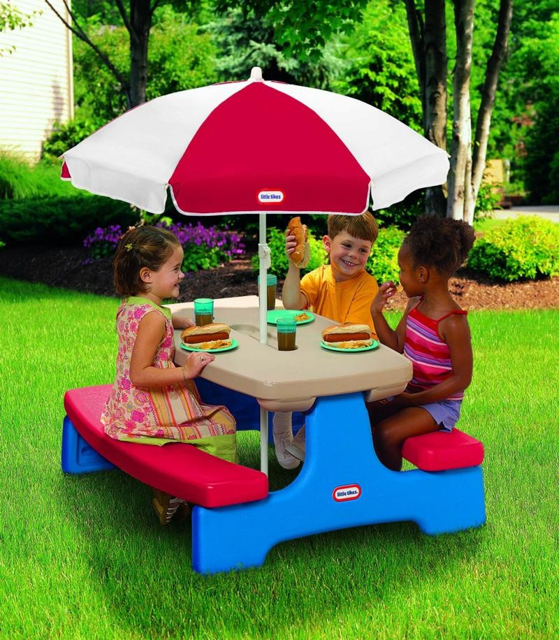 Picnic Table For Kids
 Kids picnic table with umbrella – s Ideas Rilane