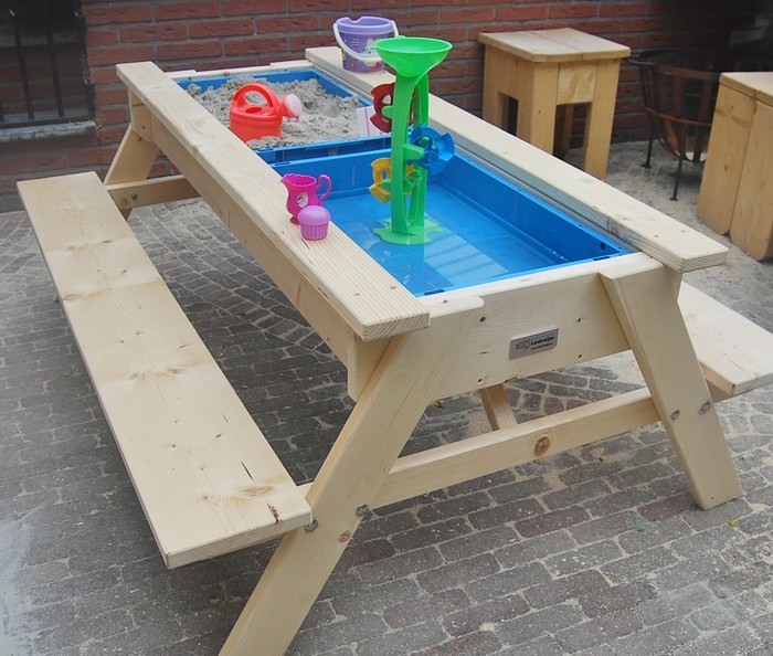 Picnic Table For Kids
 Build your kids a picnic table with sandbox – Your