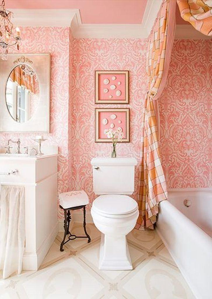 Pink Bathroom Decor
 25 Astonishing Pink Bathroom Design Ideas Rilane