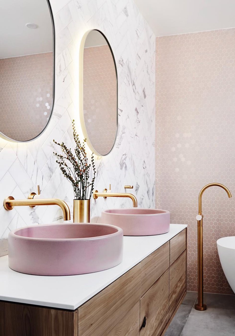 Pink Bathroom Decor
 Consider This A Pink Bathroom – Honestly WTF