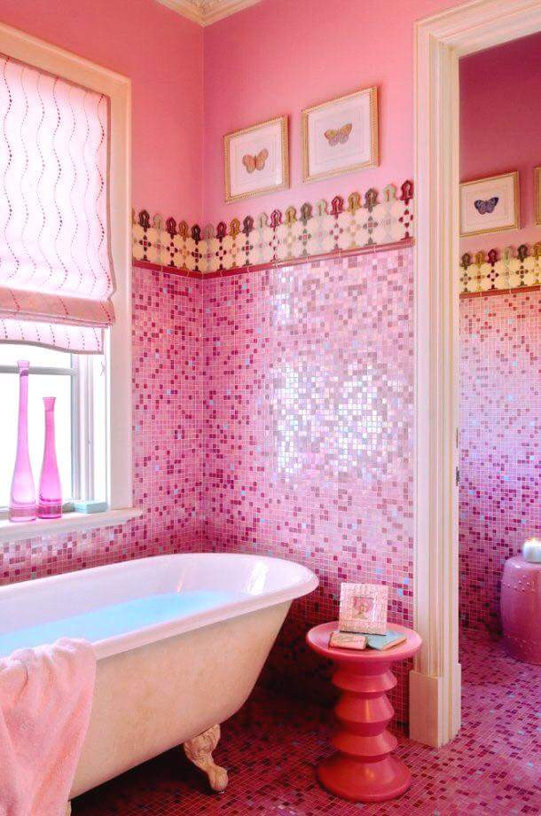 Pink Bathroom Decor
 40 Playful Kids Bathroom Ideas to Transform You Little
