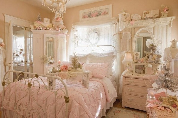 Pink Shabby Chic Bedroom
 Shabby chic bedroom decor – create your personal romantic
