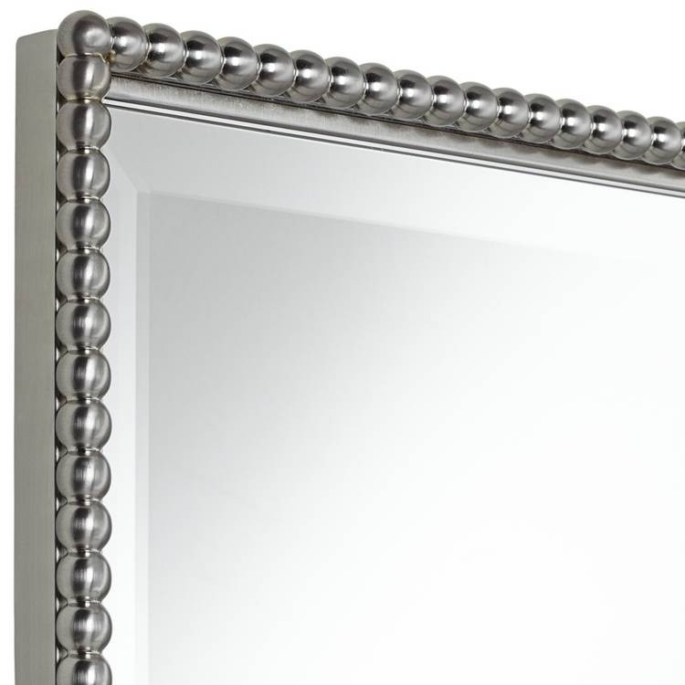 Polished Nickel Bathroom Mirror
 15 Collection of Brushed Nickel Wall Mirrors