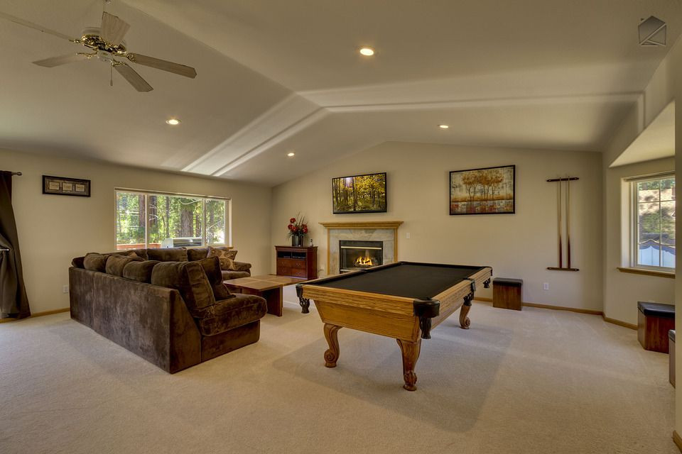 Pool Table In Living Room
 Chateau with spacious living room pool table VRBO