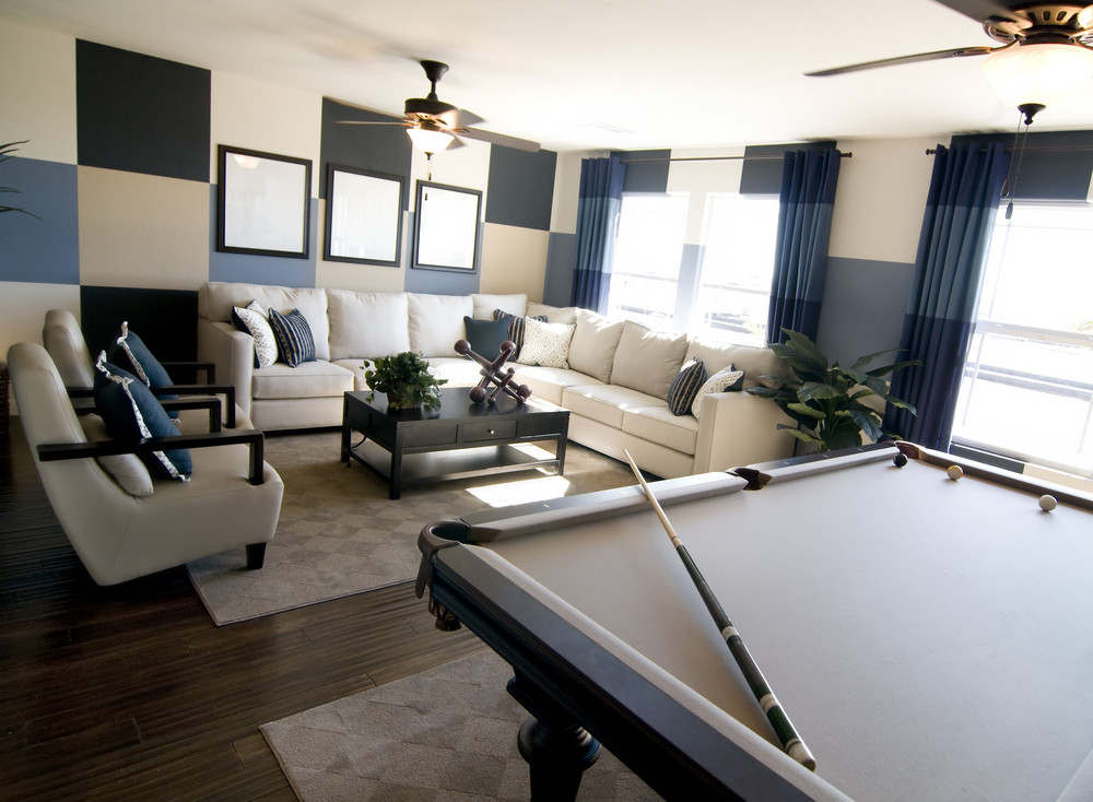 Pool Table In Living Room
 63 Finished Basement "Man Cave" Designs AWESOME PICTURES