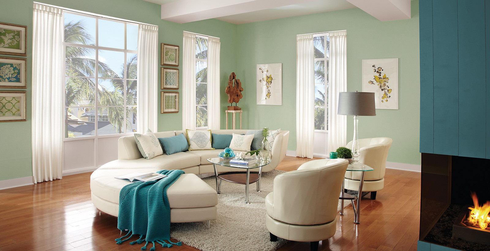 Popular Living Room Paint Colours
 Calming Living Room Ideas and Inspirational Paint Colors