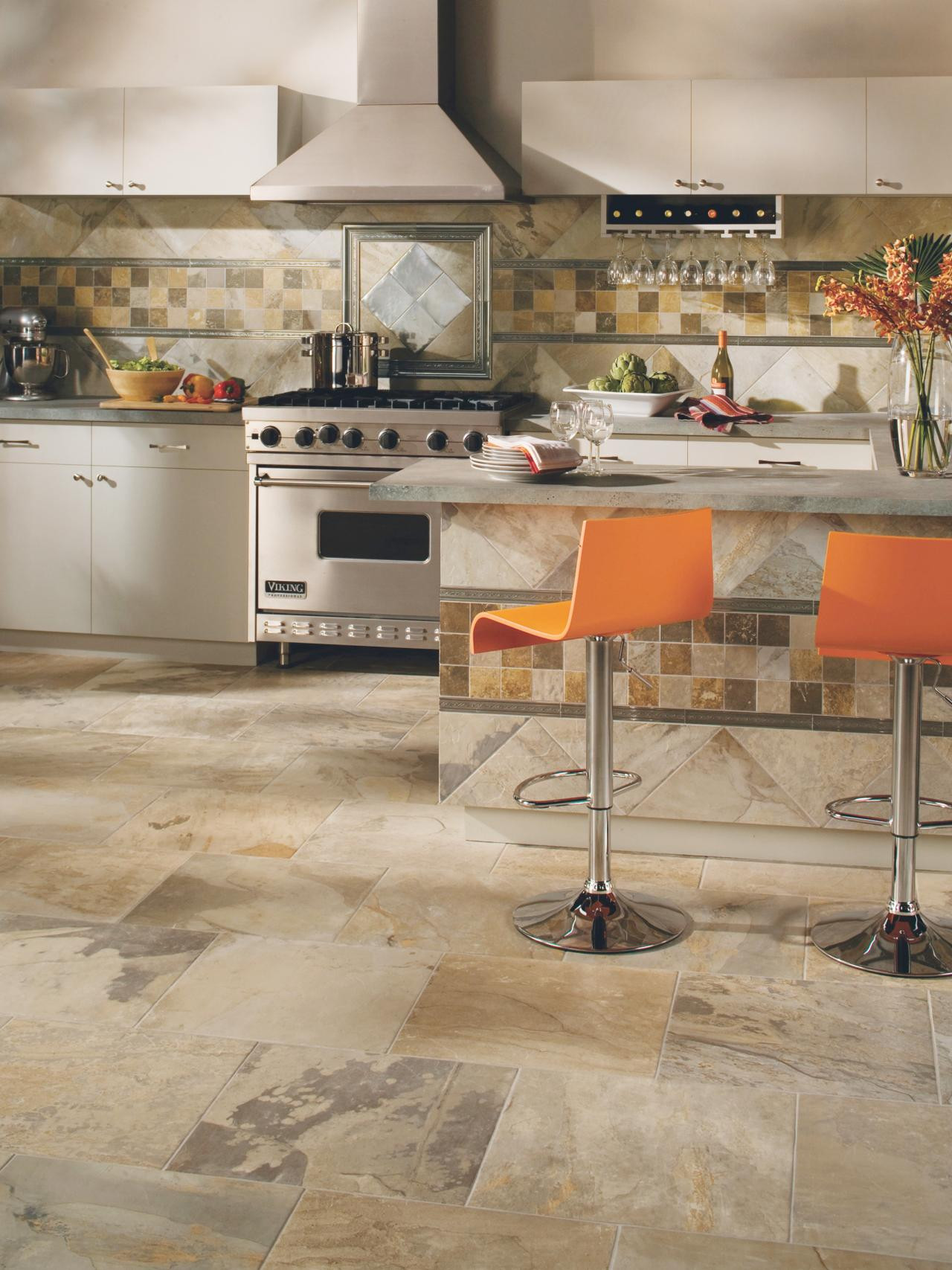 Porcelain Tiles Kitchen Floor
 The Pros & Cons Ceramic Flooring For Your Kitchen