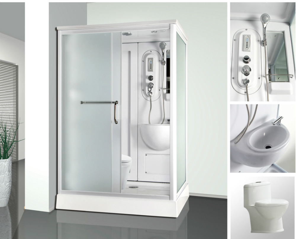 Portable Bathroom With Shower
 bo Function Rectangle Portable Shower And Toilet Cabin