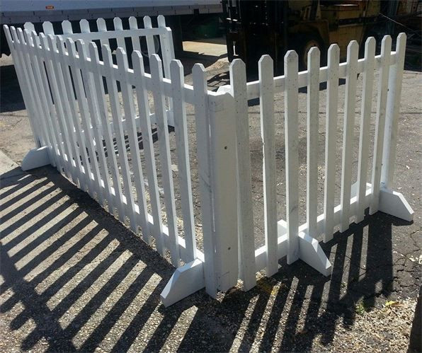 Portable Fence For Kids
 Portable Free Standing Picket Fence