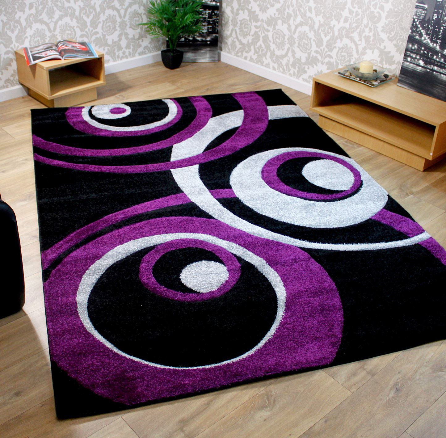 Purple Rugs For Living Room
 Black Purple Red Brown Cream Teal Blue Modern Extra