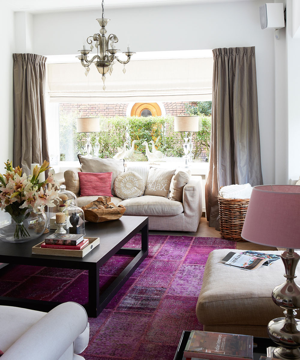 Purple Rugs For Living Room
 Purple living room ideas