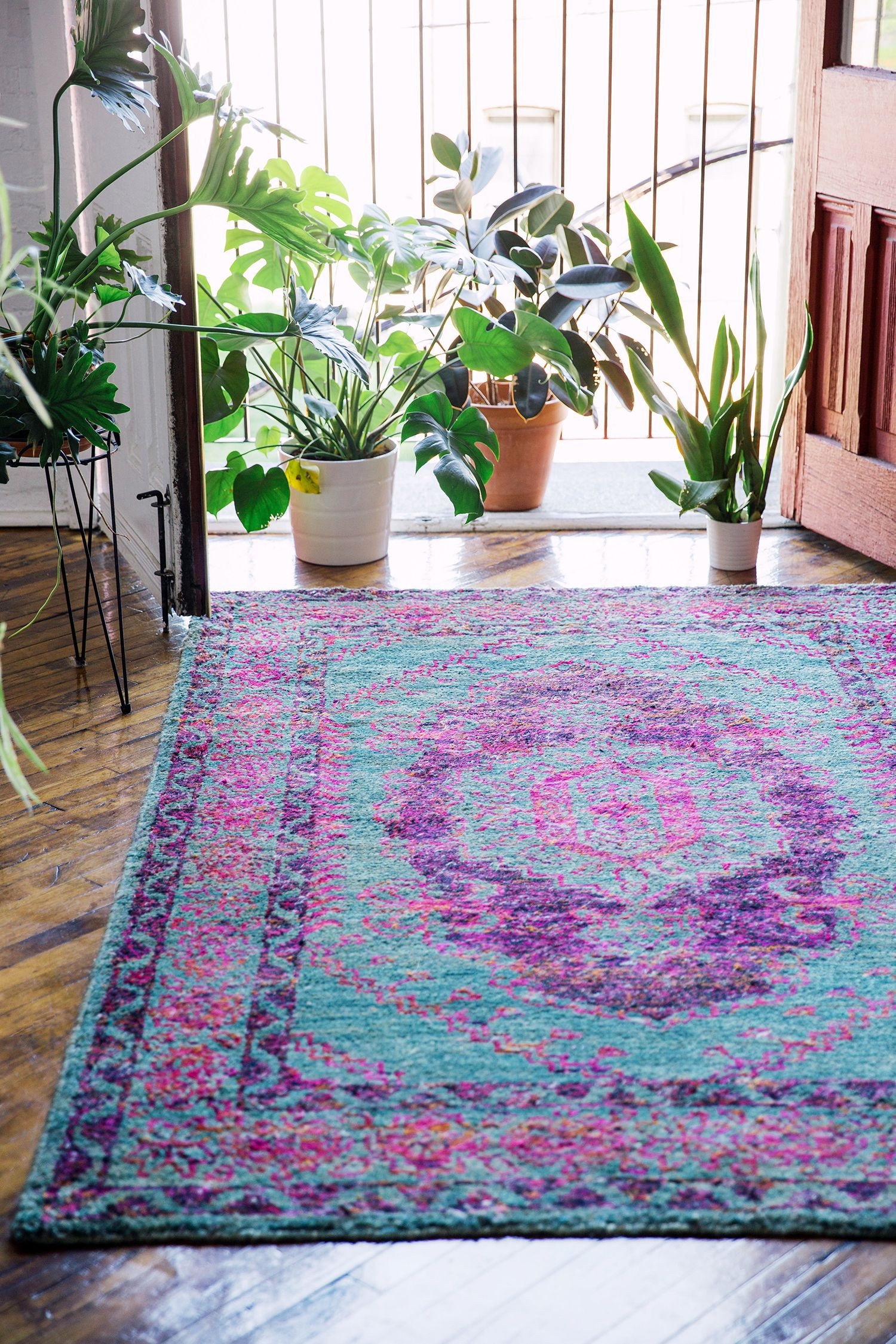Purple Rugs For Living Room
 Purple and blue rug …