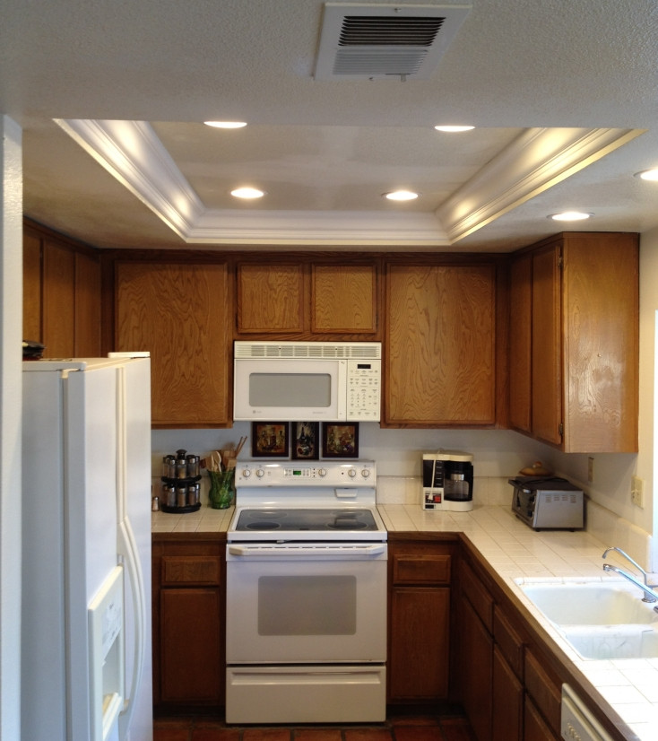 Recessed Lighting In Kitchens
 Kitchen Soffit Lighting with Recessed Lights