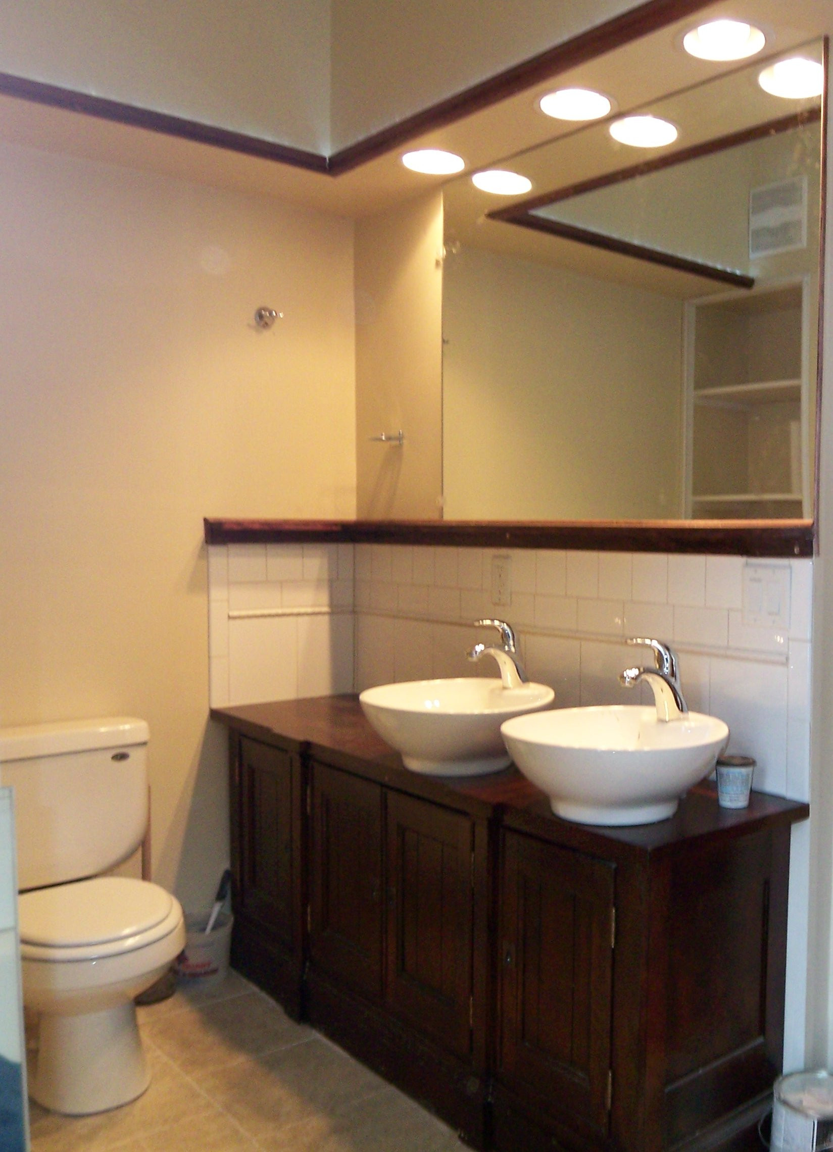 Recessed Lighting Over Bathroom Vanity
 Jeff Wolf Properties LLC 147 Vine St Sun Prairie WI