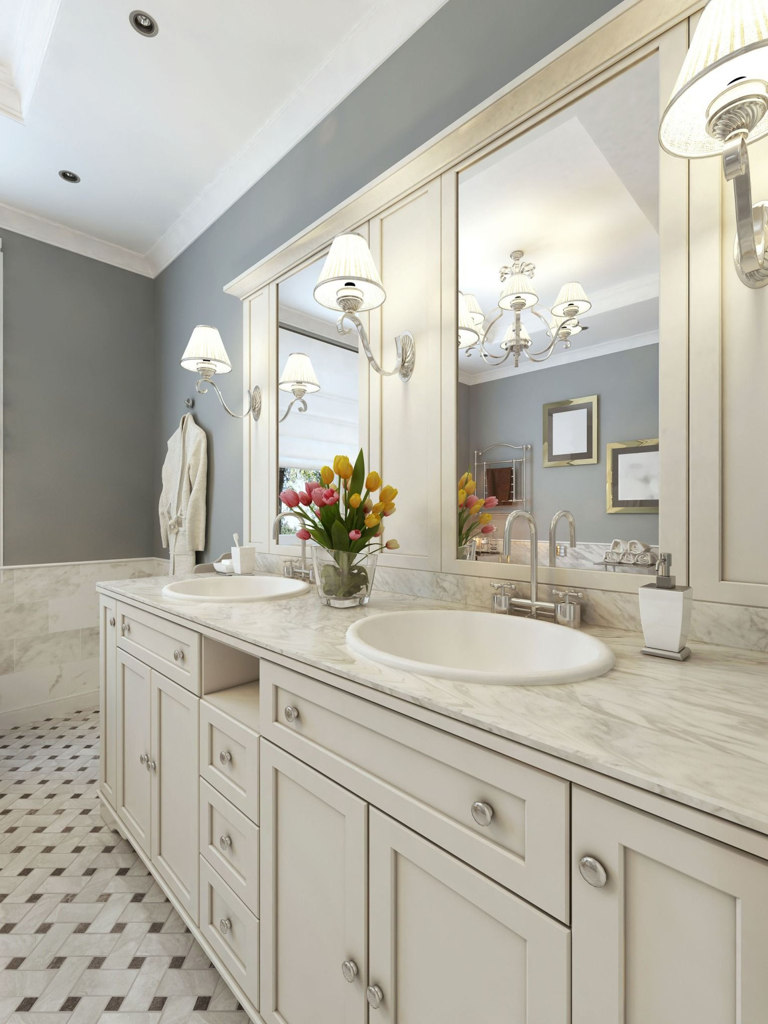 Recessed Lighting Over Bathroom Vanity
 Blog Post Bath Spaces 4 Thrifty Trends For Bathroom
