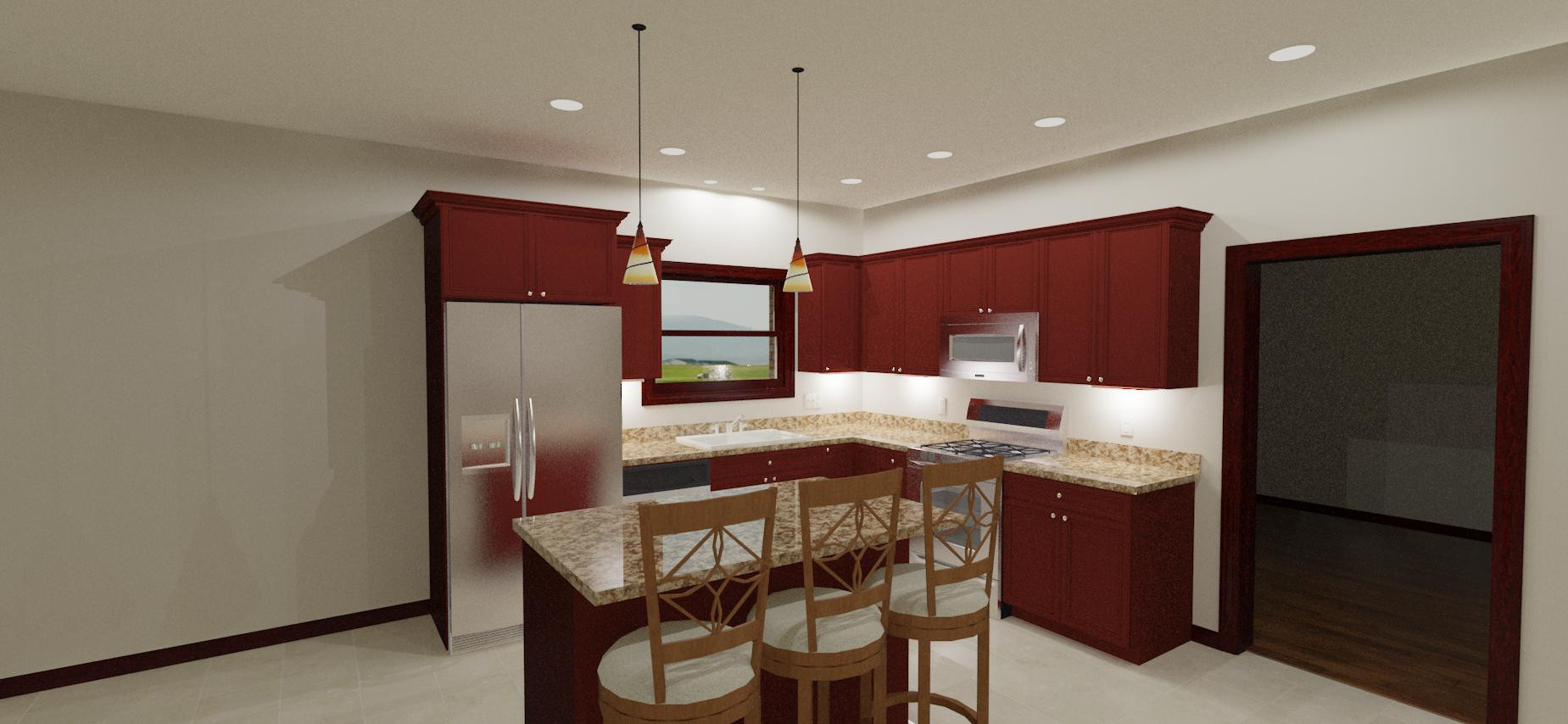 spacing for kitchen recessed lighting