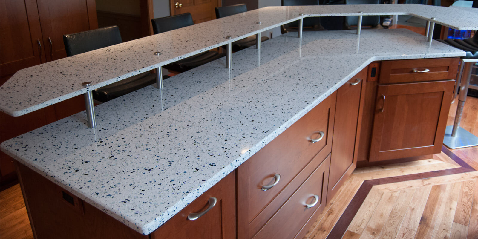 Recycled Glass Kitchen Countertops
 Recycled Glass Countertops