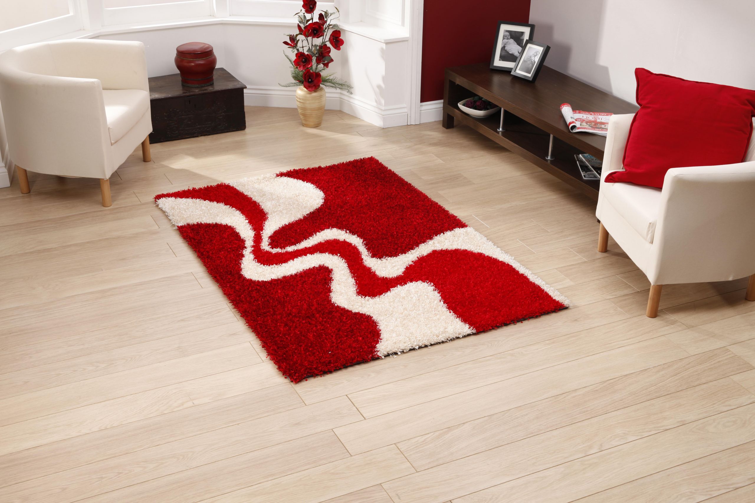 Red Rugs For Living Room
 Tips to Choose Modern Rugs for Living Room