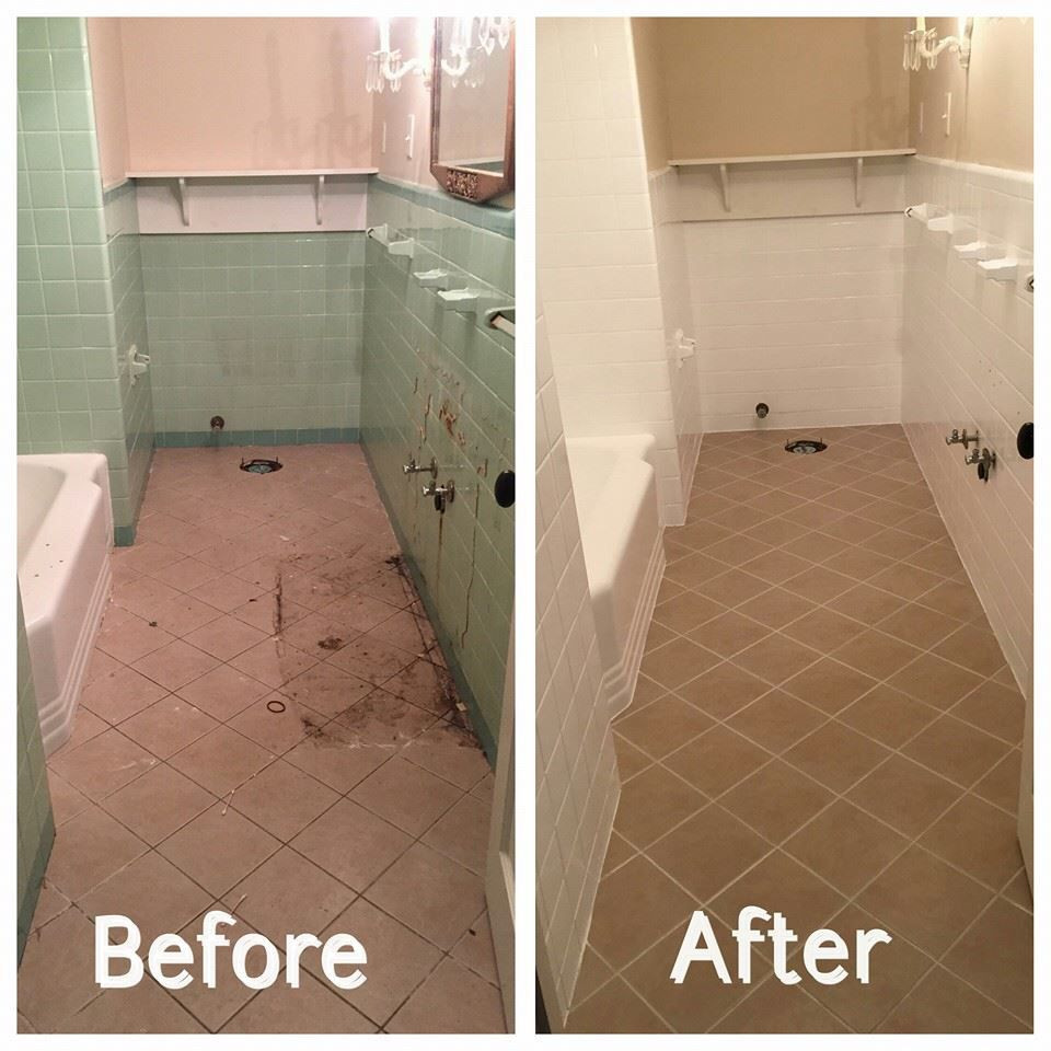 Refinishing Bathroom Tiles
 Refinish Tile Floor