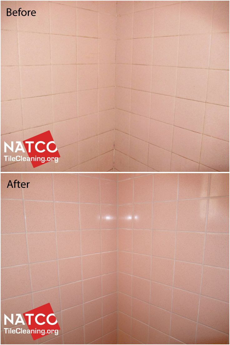 Regrouting Bathroom Tiles
 Regrouting old style pink shower tiles
