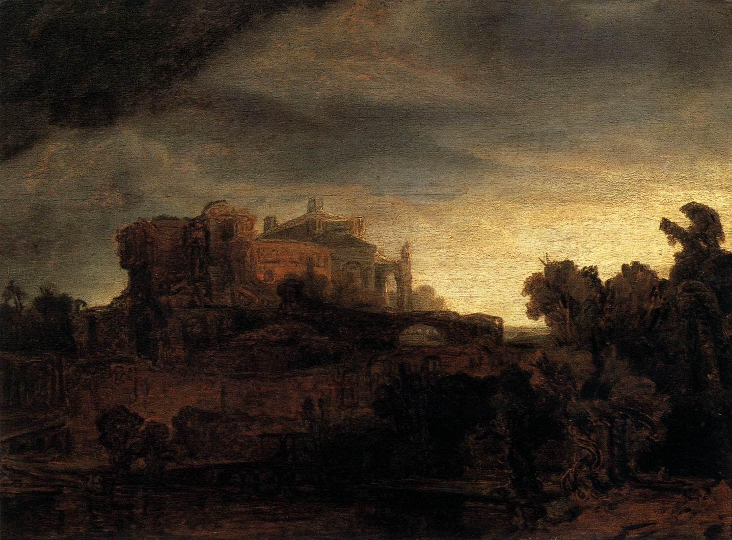 Rembrandt Landscape Paintings
 Landscapes Con las gafas puestas