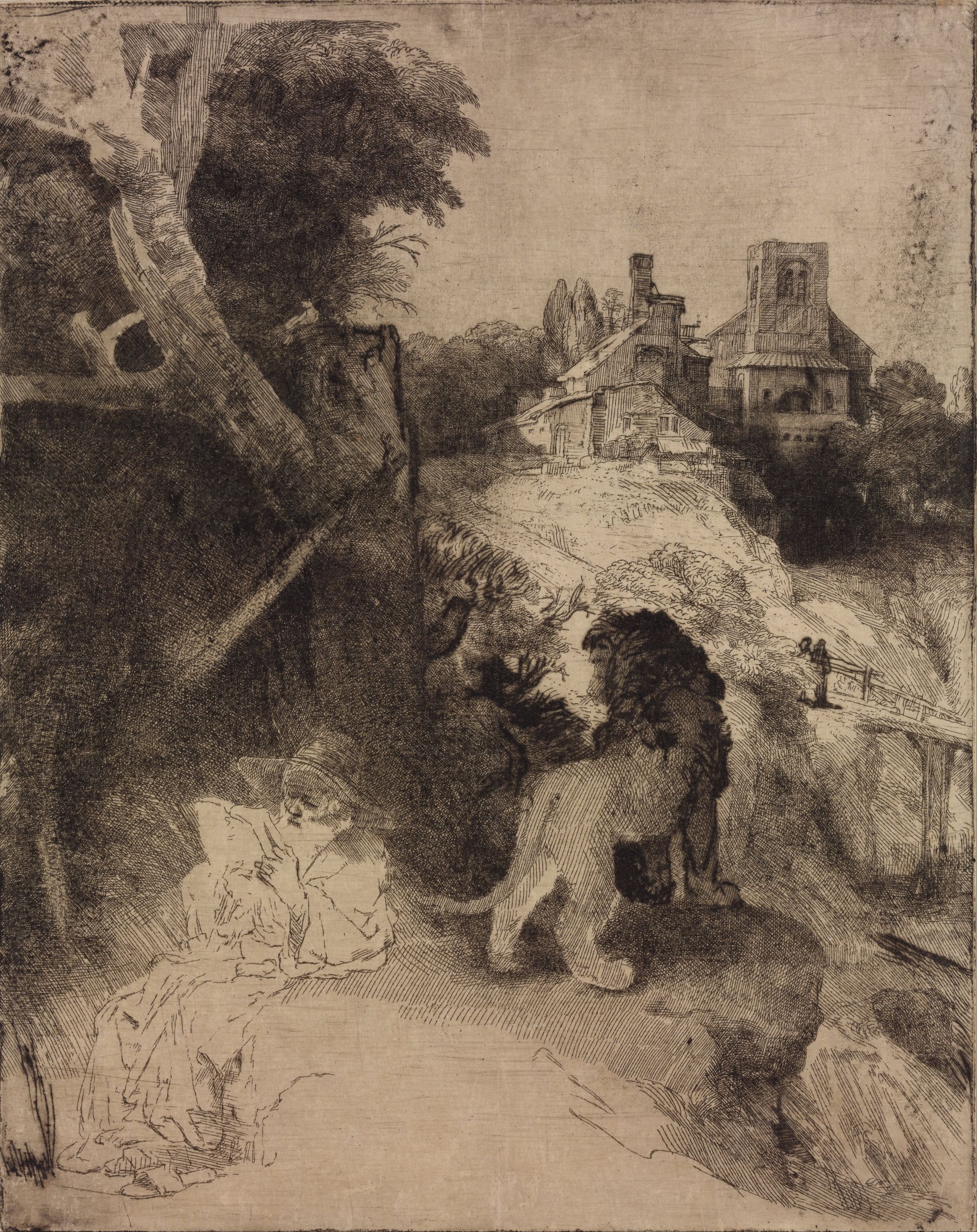 Rembrandt Landscape Paintings
 File Rembrandt Harmensz van Rijn Saint Jerome in an