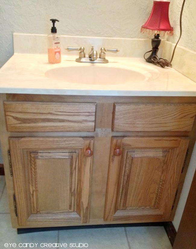 Repainting Bathroom Cabinets
 Eye Candy Creative Studio HOME HOW TO Repaint a