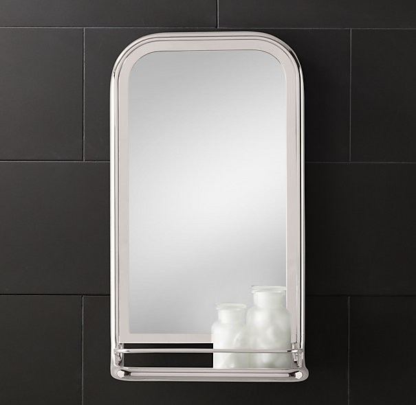 Restoration Hardware Bathroom Mirrors
 Design Sleuth 5 Bathroom Mirrors with Shelves Remodelista