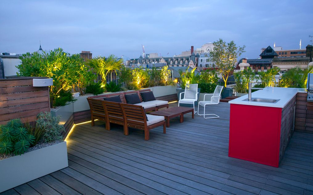 Rooftop Terrace Landscape
 Roof terrace lifestyle