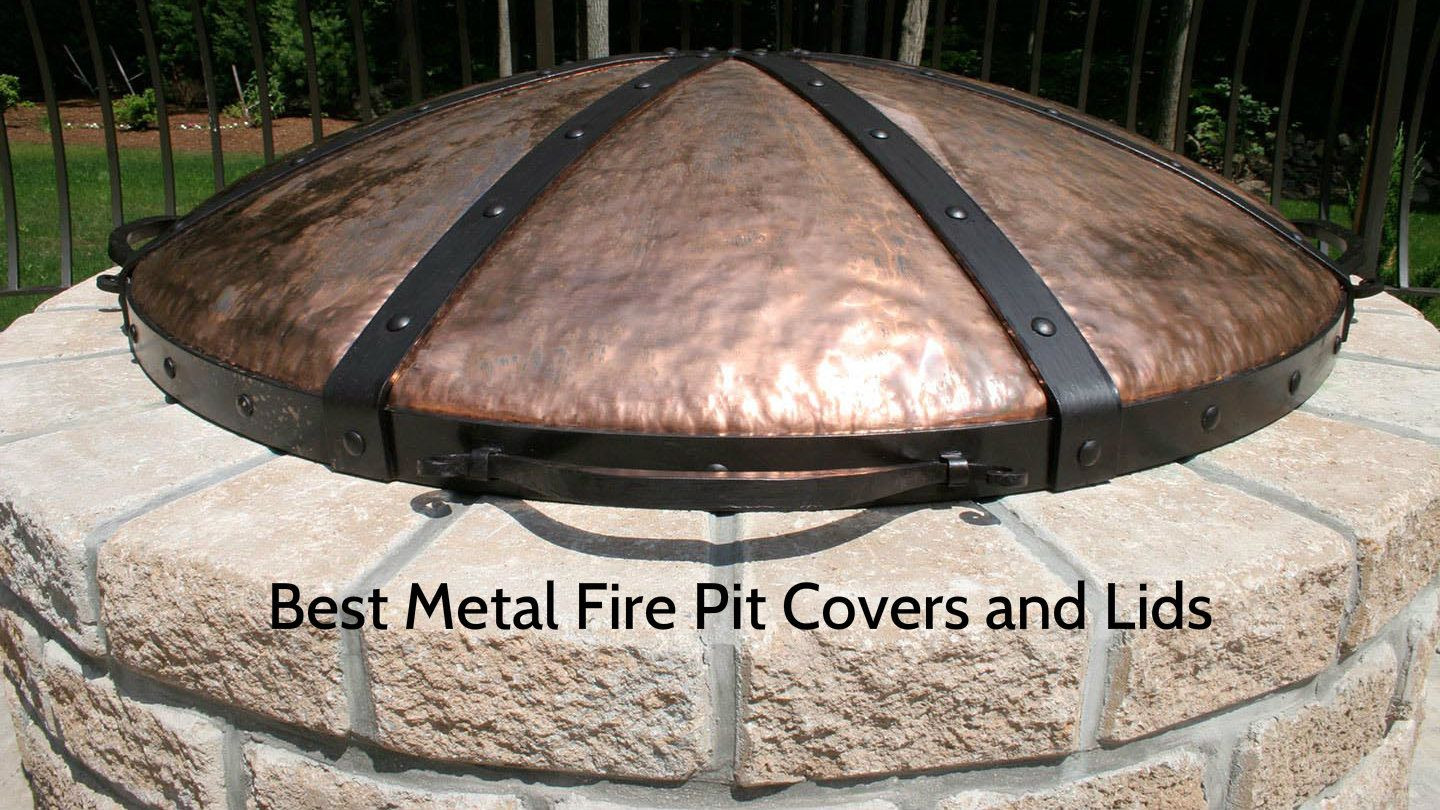 Round Firepit Cover
 Best Metal Fire Pit Covers and Lids