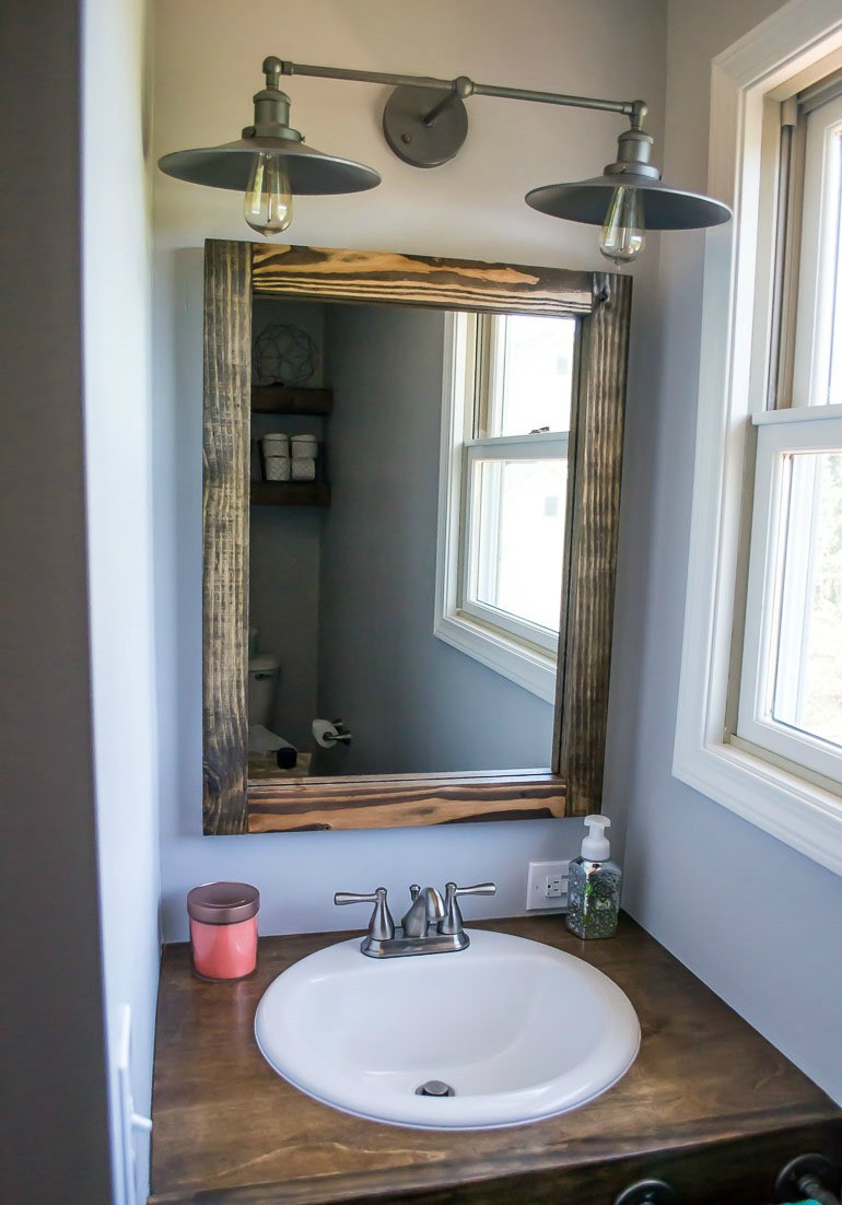 Rustic Bathroom Vanity Mirrors
 10 Bathroom Vanity Lighting Ideas The Cards We Drew