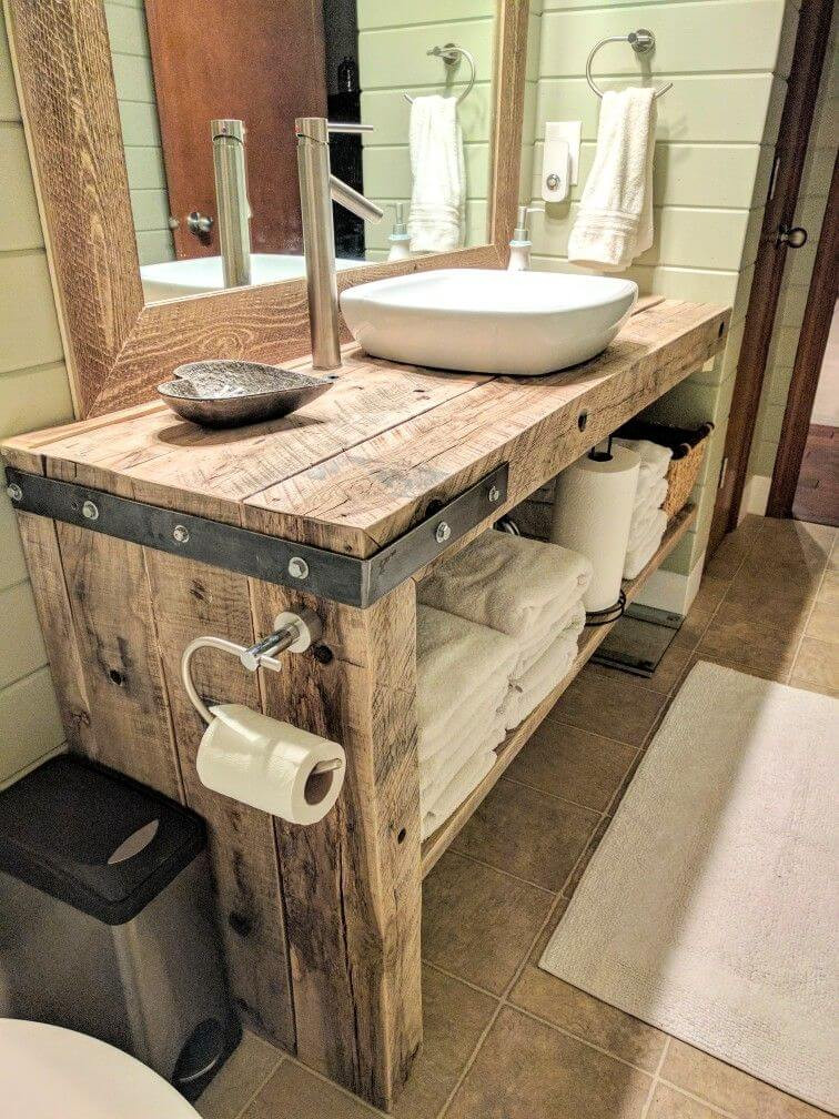 Rustic Bathroom Vanity Plans
 21 Unbelievable Rustic Bathroom Ideas Easily Applicable