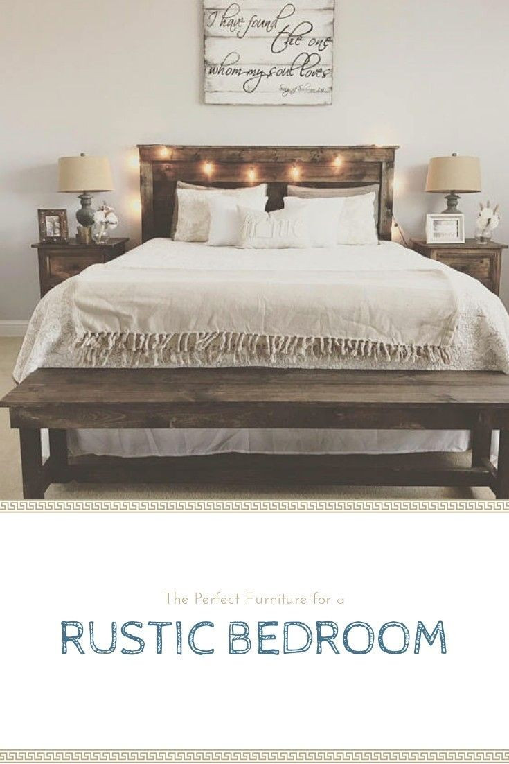 Rustic Bedroom Bench
 Rustic Bedroom Bench Love The Rustic Bench At The Foot