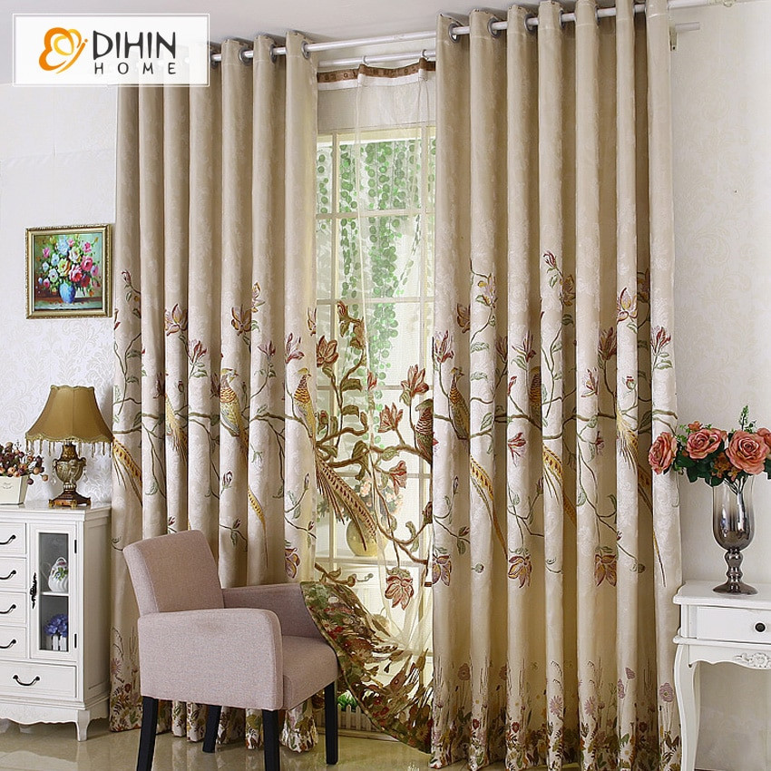 Rustic Bedroom Curtains
 New Arrival Rustic Window Curtains For living Room
