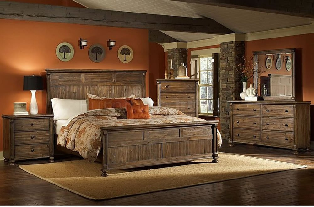 Rustic Bedroom Furniture
 35 Rustic Bedroom Design For Your Home – The WoW Style