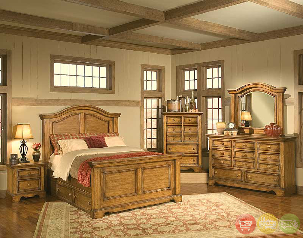 Rustic Bedroom Set
 Bedroom Furniture Sets Queen & King Free Shipping