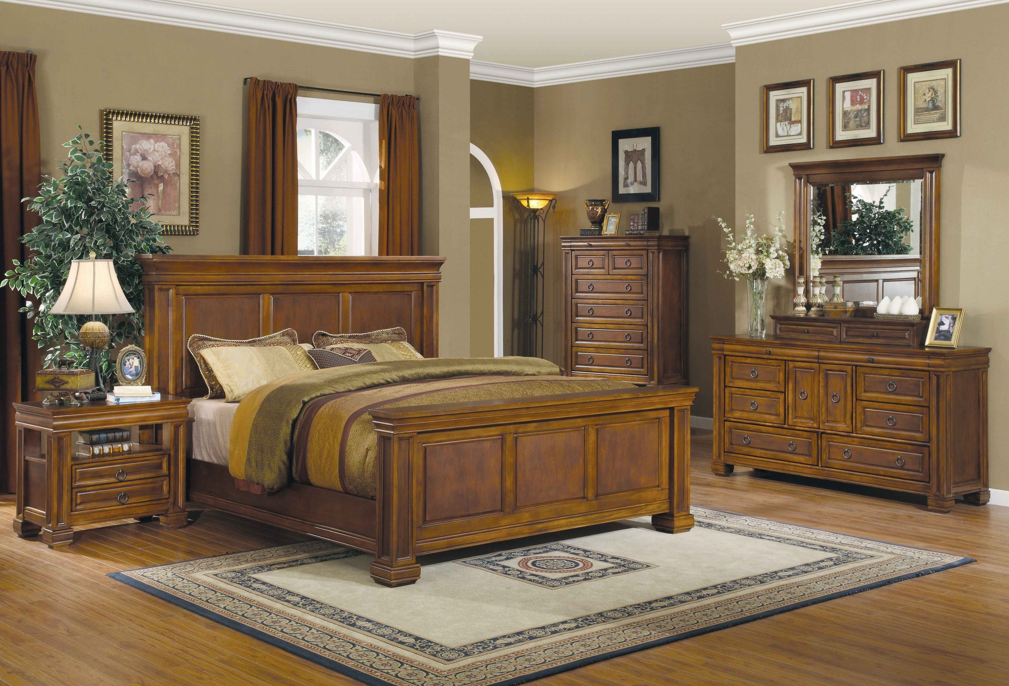 Rustic Bedroom Sets King
 Antique Rustic Bedroom Furniture Wood King and Queen