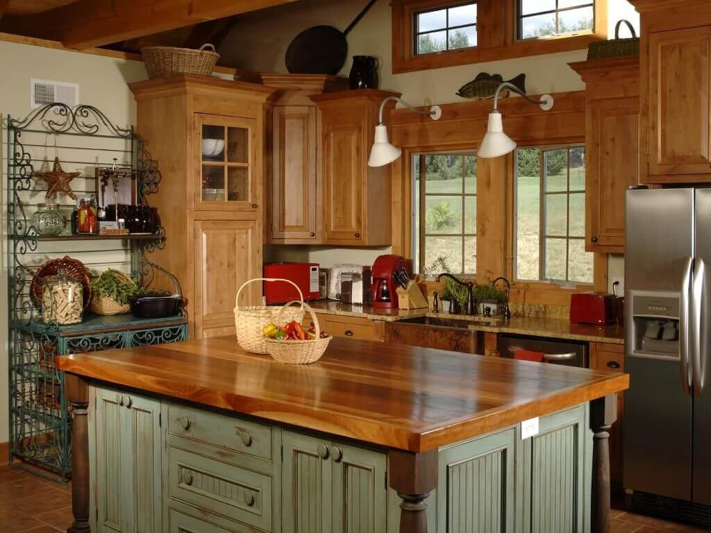 Rustic Kitchen Colors
 Country kitchen decor TheyDesign TheyDesign